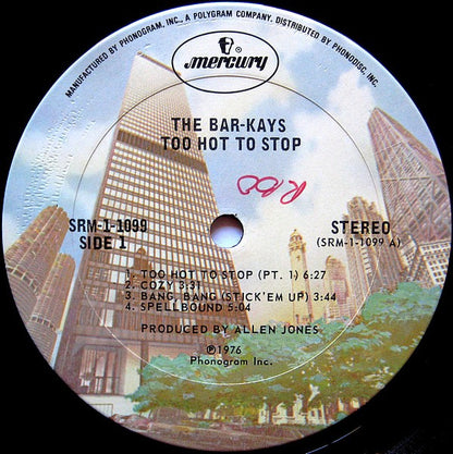 Bar-Kays - Too Hot To Stop - LP 3