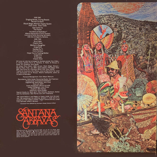 Santana - Abraxas - LP 4