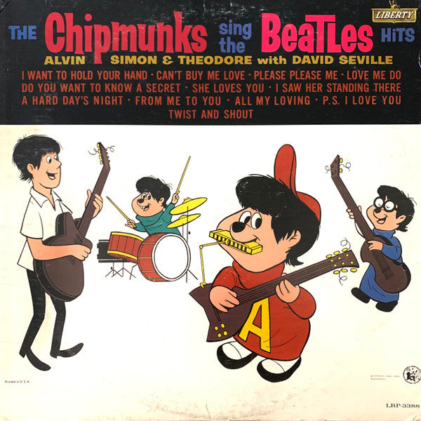 The Chipmunks - Sing The Beatles Hits - LP