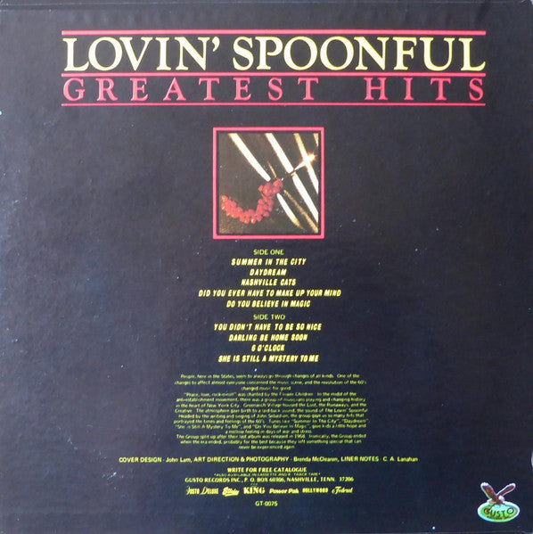 Lovin' Spoonful - Greatest Hits - LP 2