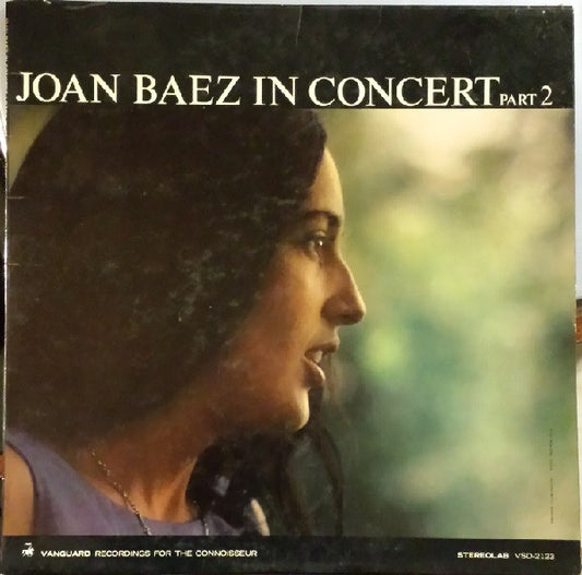 Joan Baez - In Concert Part 2 - LP