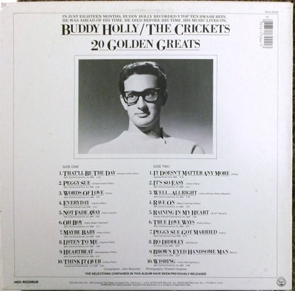 Buddy Holly / The Crickets - 20 Golden Greats - LP 2