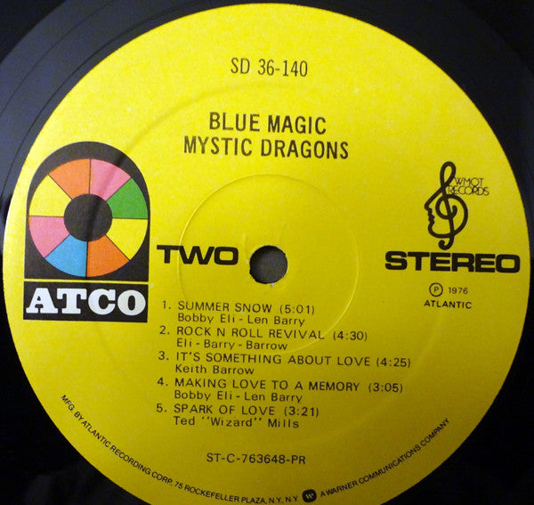 Blue Magic - Mystic Dragons - LP 4