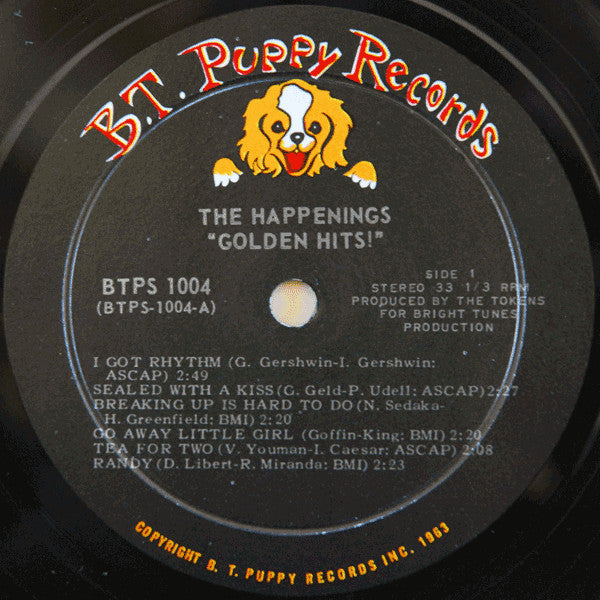 The Happenings - Golden Hits! - LP 3
