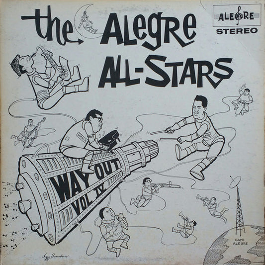 The Alegre All-Stars - Way Out Vol 4 - LP
