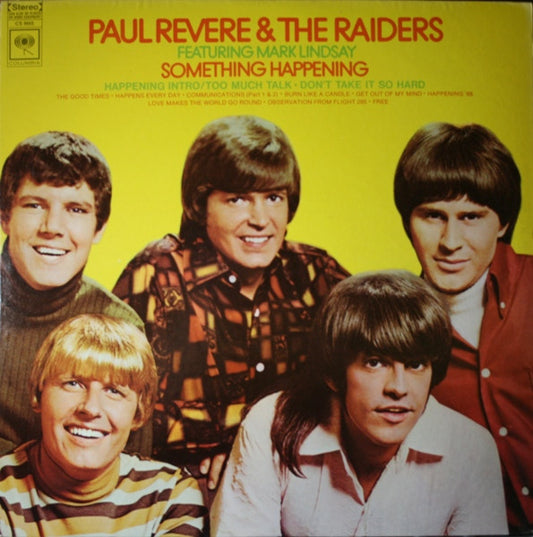 Paul Revere and the Raiders - Something Happening - VINTAGE vinyl record for sale