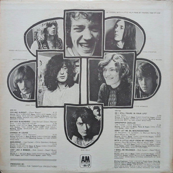 Joe Cocker - With A Little Help From My Friends - Vinyl, LP, Album, Stereo 2