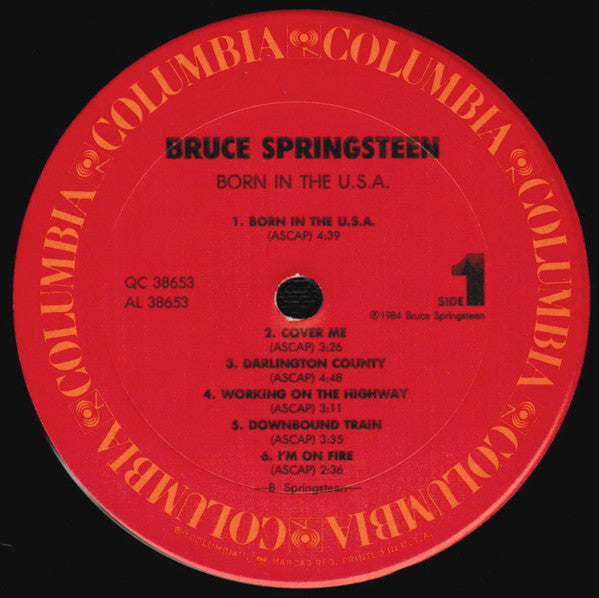 Bruce Springsteen - Born In The U.S.A. - LP 2