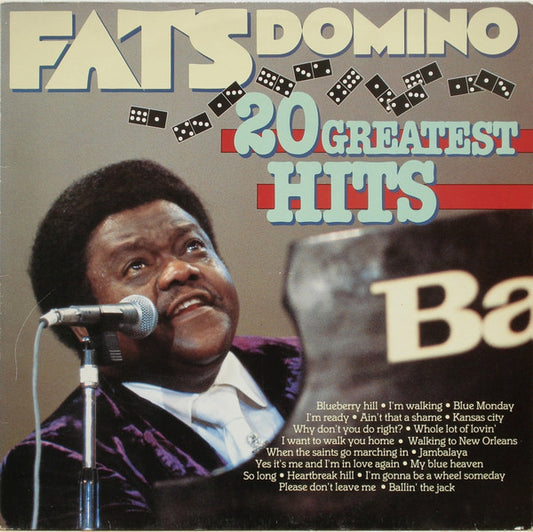 Fats Domino - 20 Greatest Hits - LP