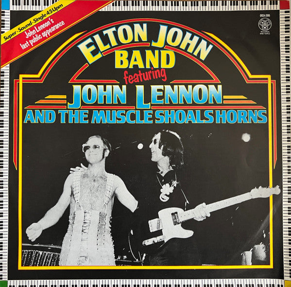 Elton JOhn / John Lennon - I Saw Her Standing There - 45 RPM Single