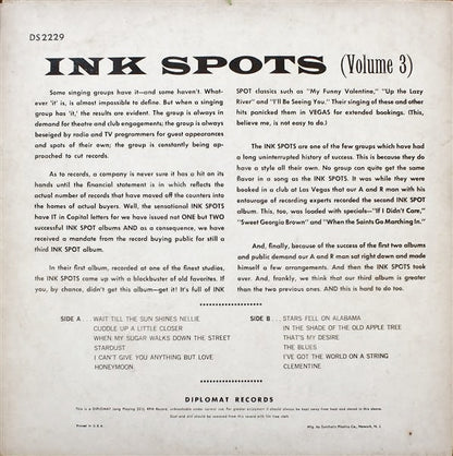 The Ink Spots - The Ink Spots Sing Stardust Volume 3 - LP 3