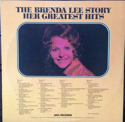 Brenda Lee - The Brenda Lee Story Her Greatest Hits - LP 4