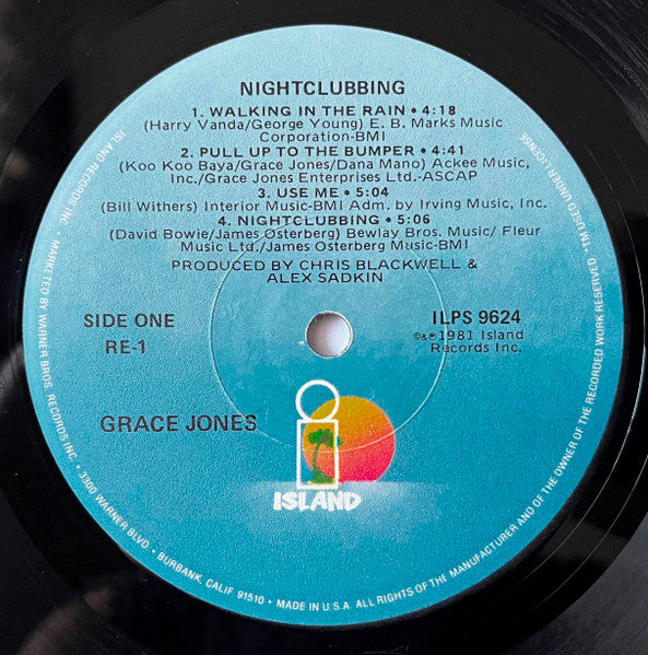 Grace Jones - Nightclubbing - Vinyl, LP, Album 3