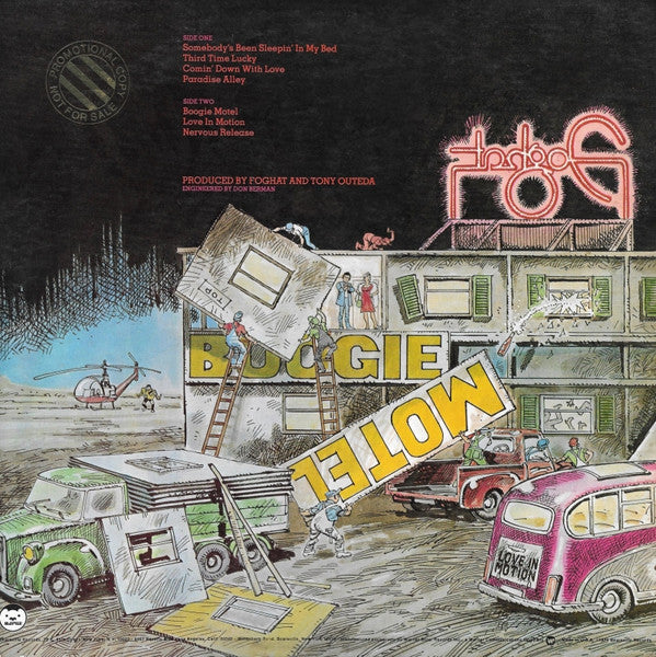 Foghat - Boogie Motel - LP 2
