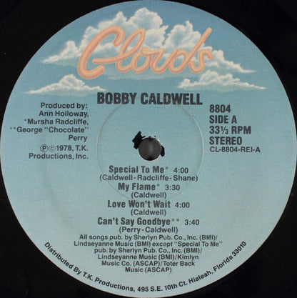 Bobby Caldwell - Bobby Caldwell - LP 3
