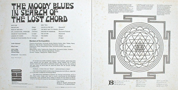 The Moody Blues - In Search Of The Lost Chord - LP 2