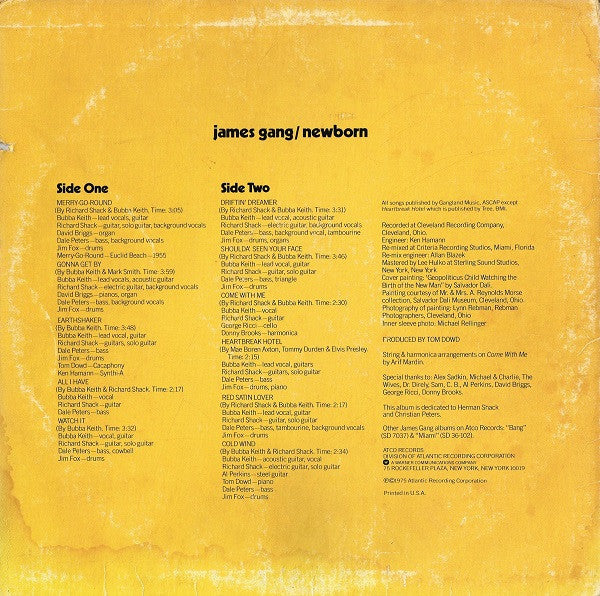James Gang - Newborn - Vinyl, LP, Album 3
