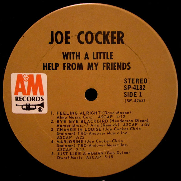 Joe Cocker - With A Little Help From My Friends - Vinyl, LP, Album, Stereo 3