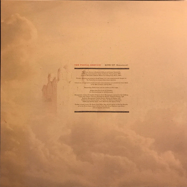 The Postal Service - Give Up - LP 3