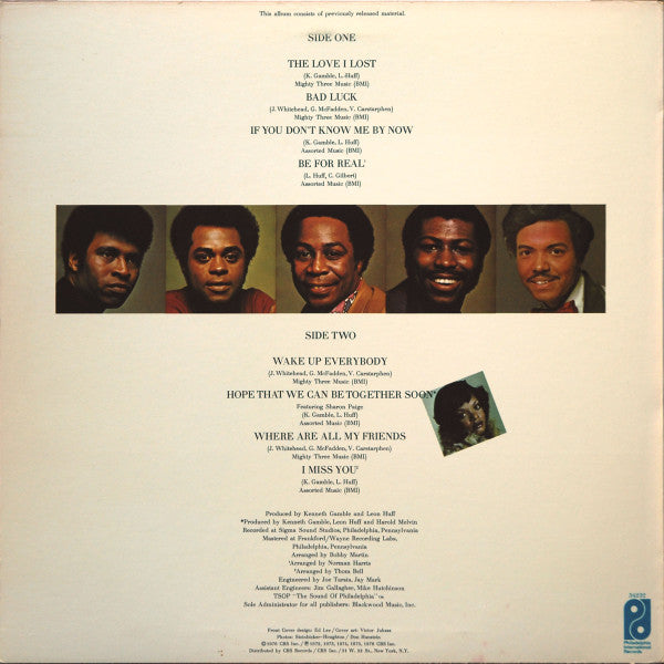 Harold Melvin & The Blue Notes - Collectors' Item - LP 2