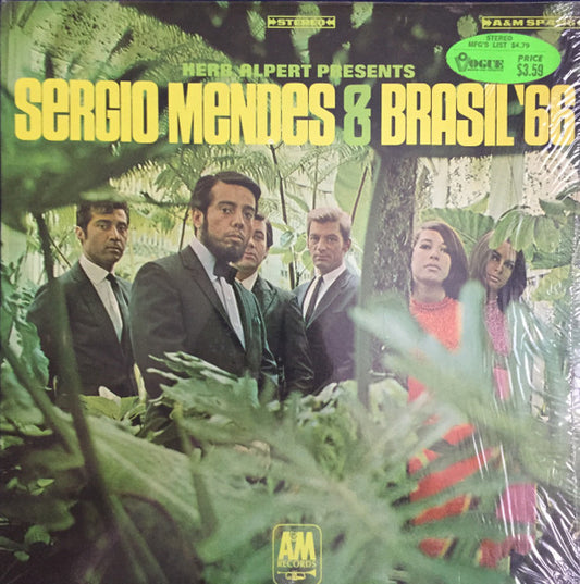 Sérgio Mendes & Brasil '66 - Herb Alpert Presents Sergio Mendes & Brasil '66 - LP