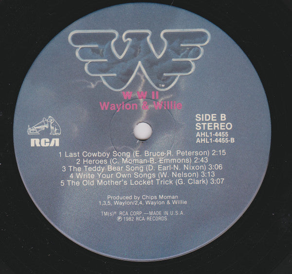 Waylon And Willie - WWII - LP 4