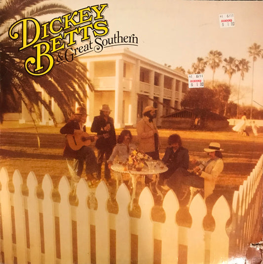 Dickey Betts - Dickey Betts and Great Southern - VINTAGE vinyl record for sale