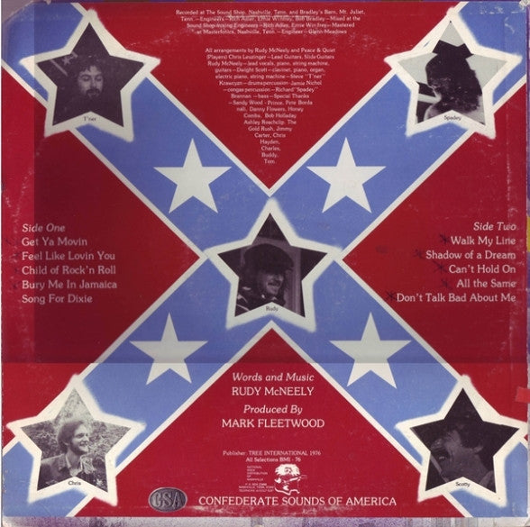 Rudy McNeely - Stars & Bars - LP 2