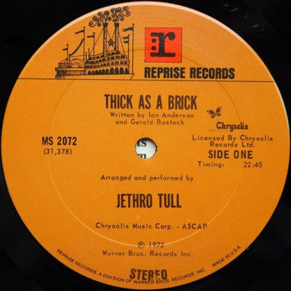 Jethro Tull - Thick As A Brick - LP 4