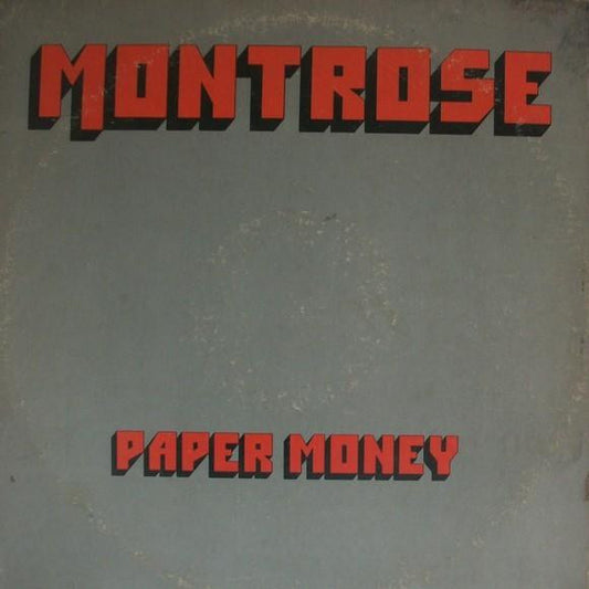 Montrose - Paper Money - VINTAGE vinyl record for sale