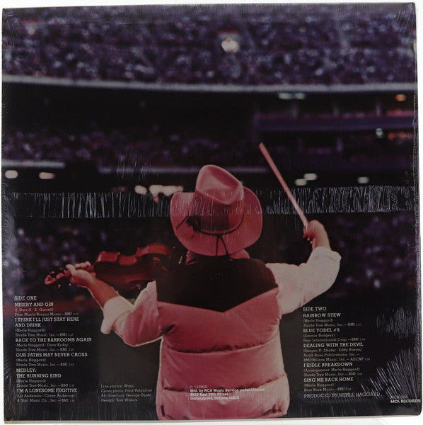 Merle Haggard - Rainbow Stew - Live At Anaheim Stadium - LP 3