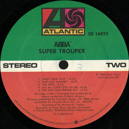 ABBA - Super Trouper - LP 4