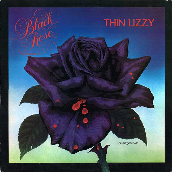 Thin Lizzy - Black Rose - VINTAGE vinyl record for sale