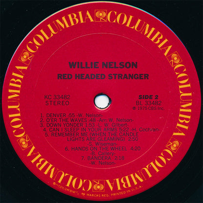 Willie Nelson - Red Headed Stranger - LP 4