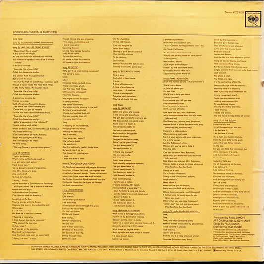 Simon & Garfunkel - Bookends - LP 2