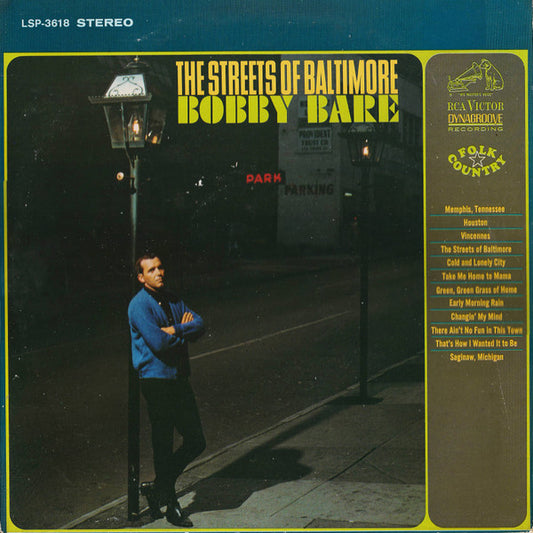 Bobby Bare - The Streets of Baltimore - LP