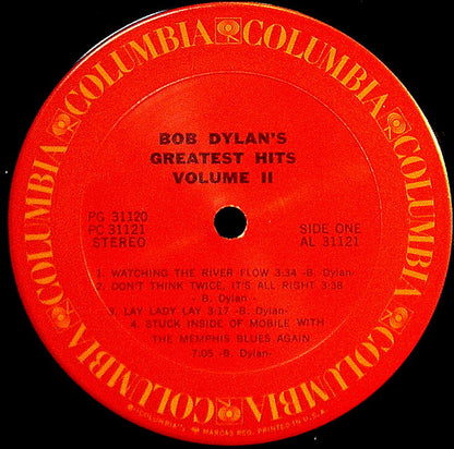 Bob Dylan - Bob Dylan's Greatest Hits Volume II - LP 4