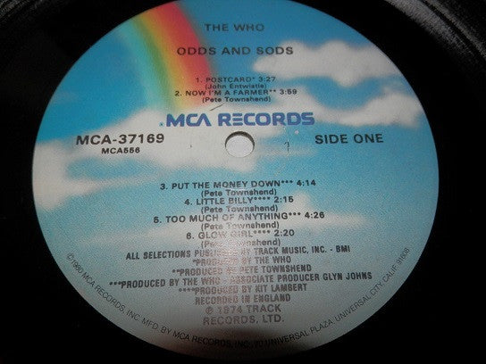 The Who - Odds & Sods - LP 3
