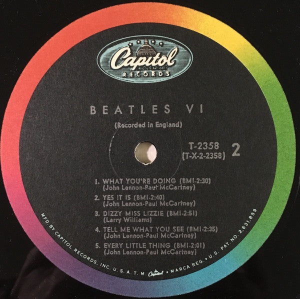 The Beatles - Beatles VI - LP 4