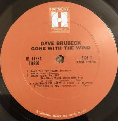 Dave Brubeck - Gone With The Wind - LP 3