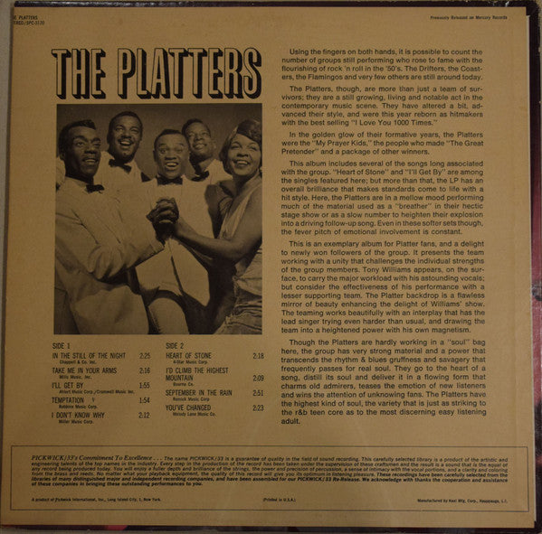 The Platters - In The Still Of The Night - LP 2