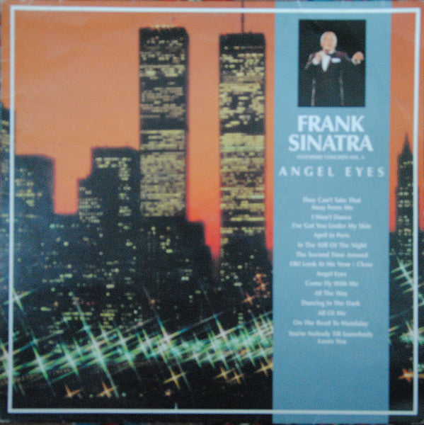 Frank Sinatra - Legendary Concerts Vol 3 Angel Eyes - VINTAGE vinyl record for sale