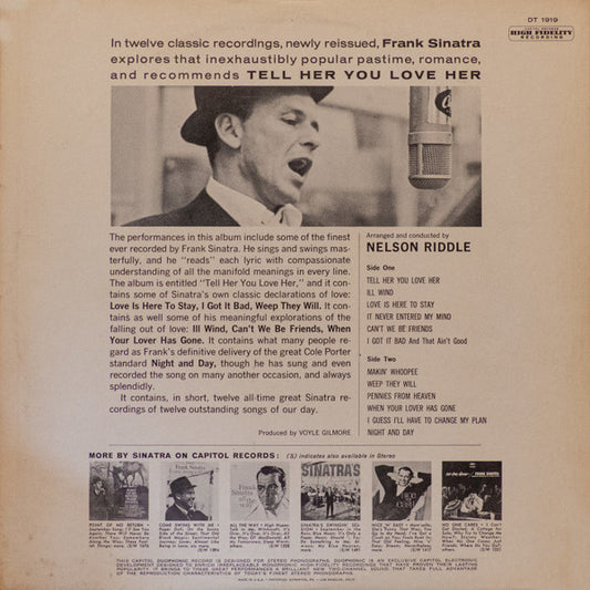 Frank Sinatra - Tell Her You Love Her - LP 2