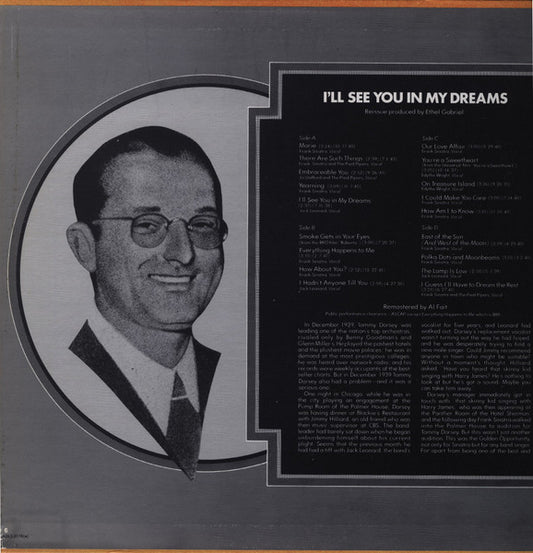 Tommy Dorsey And His Orchestra With Vocals By Frank Sinatra - I'll See You In My Dreams - LP 2