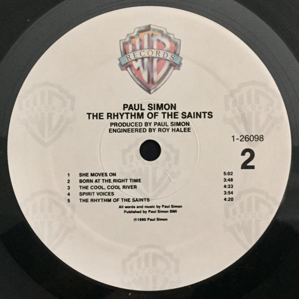 Paul Simon - The Rhythm Of The Saints - LP 4