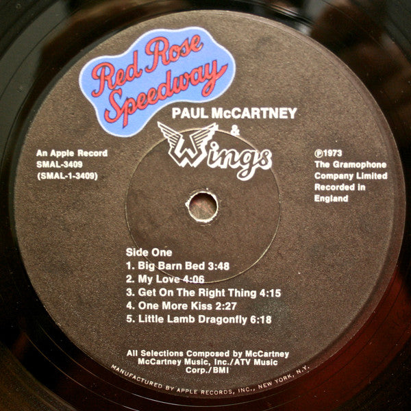 Paul McCartney & Wings - Red Rose Speedway - LP 2