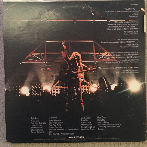 Neil Diamond - Hot August Night - LP 4
