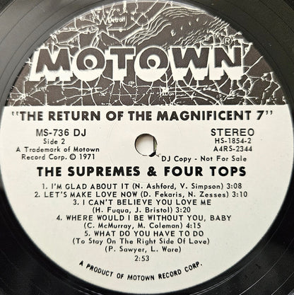 The Supremes & The Four Tops - The Return Of The Magnificent Seven - LP 4