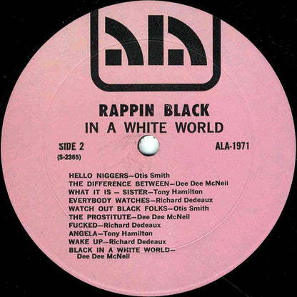 The Watts Prophets - Rappin' Black In A White World - LP 4