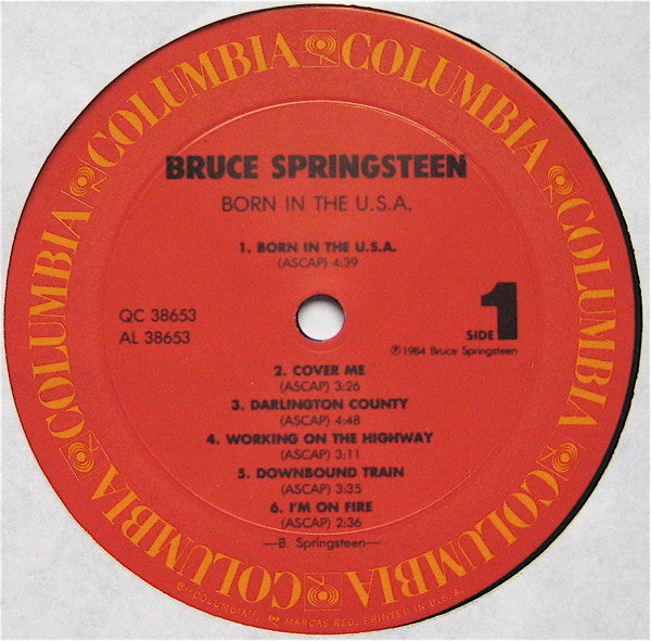 Bruce Springsteen - Born In The U.S.A. - LP 3